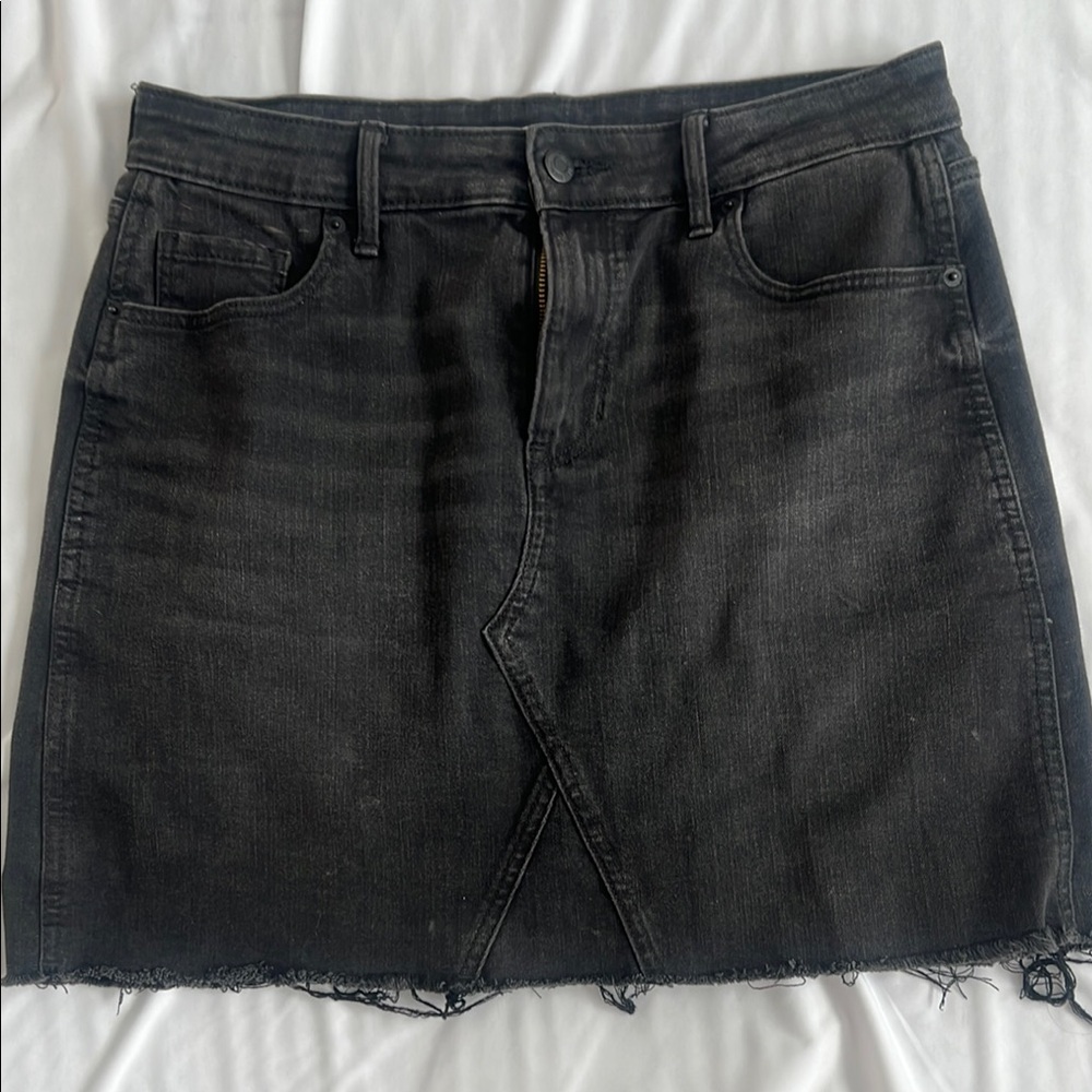 Old Navy Black Pencil Mini Skirt